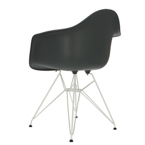 POPfurniture POP Stuhl DAR Weißes Untergestell Anthrazit