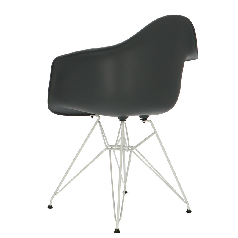 POPfurniture POP Stol DAR Vit Bas Antracit