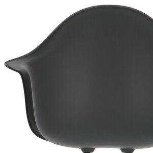 POPfurniture POP Stol DAR Vit Bas Antracit