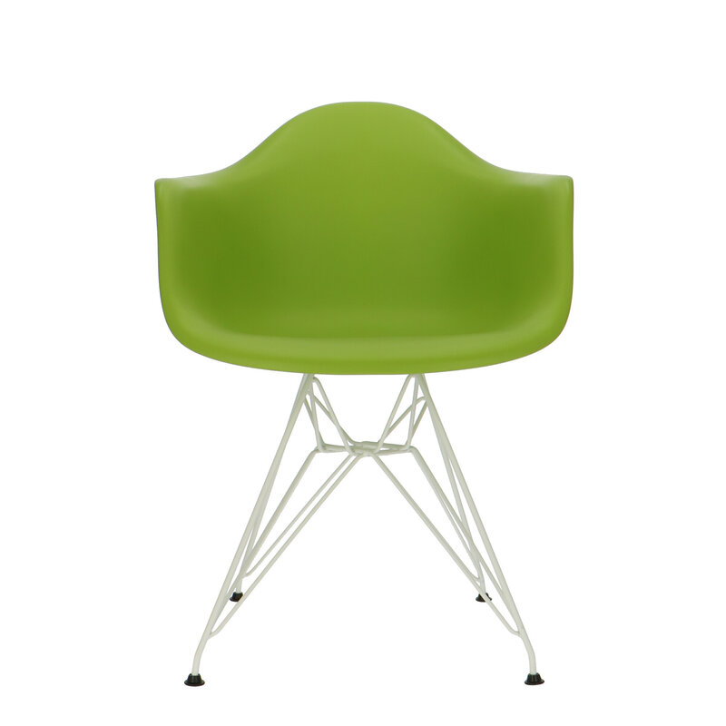 POPfurniture POP Chair DAR White Base Green