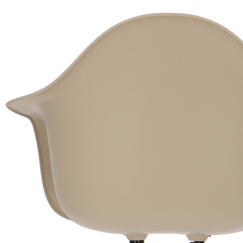 POP Chair DAR White Base Greige POPfurniture POP Chair DAR White Base Greige
