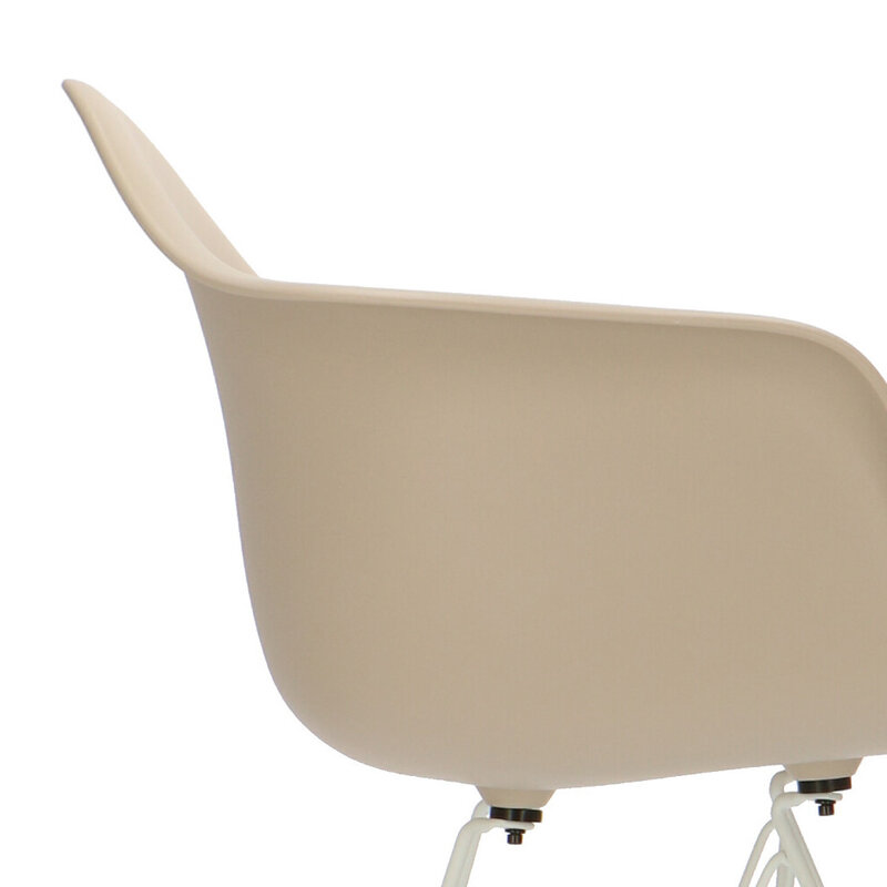 POPfurniture POP Stol DAR Vit Bas Greige