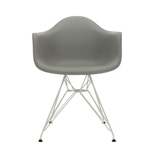 Chaise POP DAR Pieds Blancs Gris POPfurniture Chaise POP DAR Pieds Blancs Gris