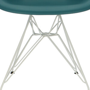 POP Chair DAR White Base Petrol Blue POPfurniture POP Chair DAR White Base Petrol Blue