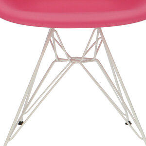 POP Chair DAR White Base Pink POPfurniture POP Chair DAR White Base Pink