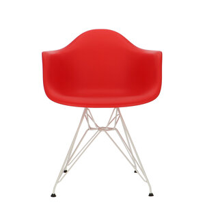 POPfurniture POP Stol DAR Vit Bas Röd