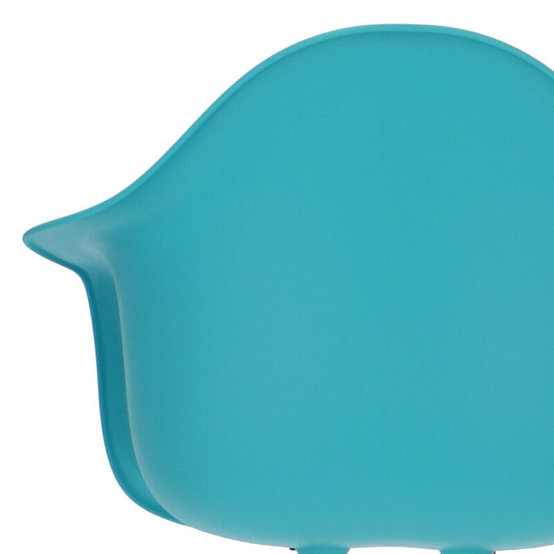 POP Chair DAR White Base Turquoise POPfurniture POP Chair DAR White Base Turquoise