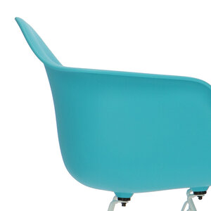 POP Stol DAR Vit Bas Turkos POPfurniture POP Stol DAR Vit Bas Turkos