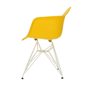 POPfurniture POP Stuhl DAR Weißes Untergestell Gelb