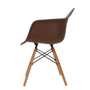 POPfurniture Chaise POP DAW Brun