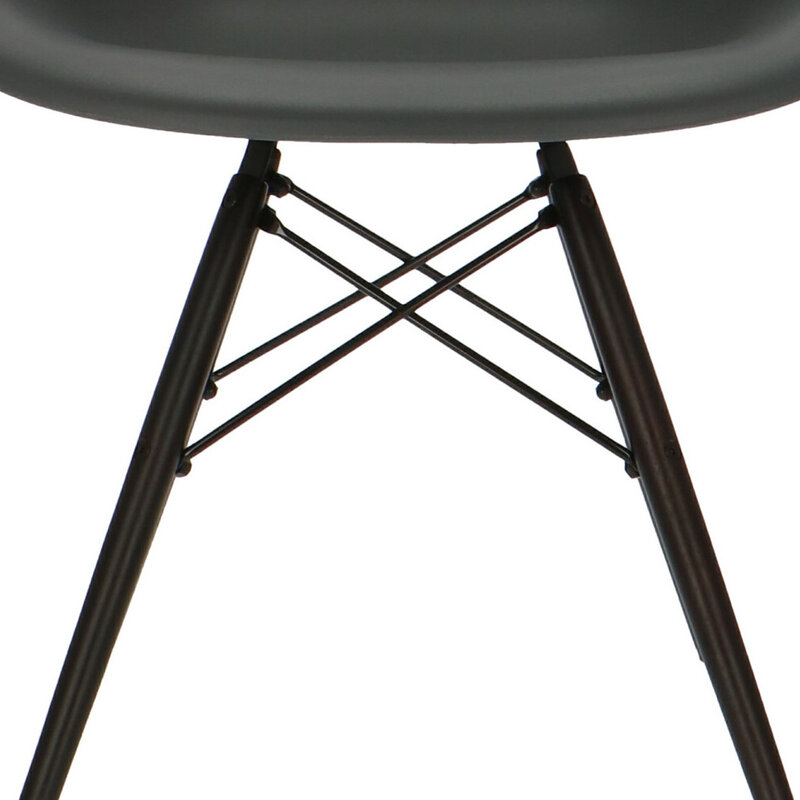 Chaise POP DAW Base Sombre Anthracite POPfurniture Chaise POP DAW Base Sombre Anthracite