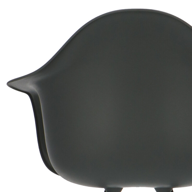 POPfurniture POP Chair DAW Dark Base Anthracite