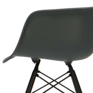 POPfurniture POP Chair DAW Dark Base Anthracite