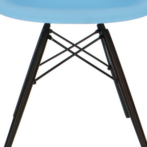 POPfurniture POP Stol DAW Mørkt Chassis Blå