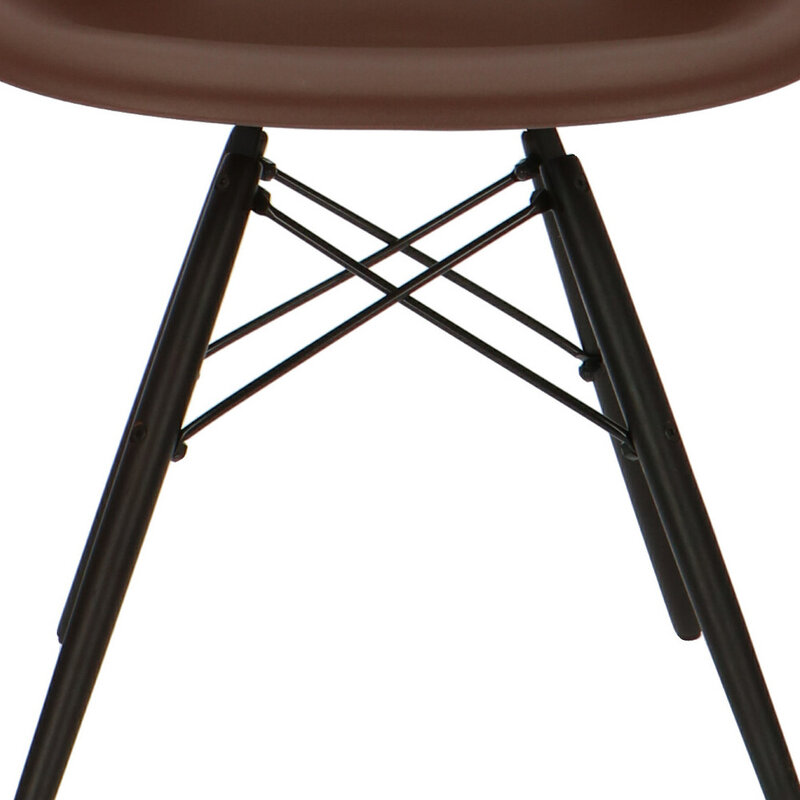 POPfurniture POP Chair DAW Dark Base Brown