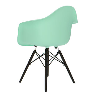 POPfurniture POP Stol DAW Mørkt Chassis Mint Grøn