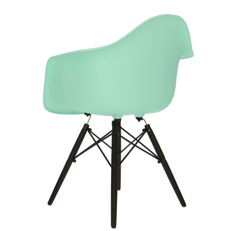POPfurniture POP Stol DAW Mørkt Chassis Mint Grøn