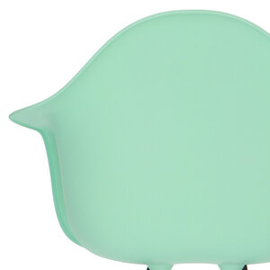 Chaise POP DAW Base Sombre Vert Menthe POPfurniture Chaise POP DAW Base Sombre Vert Menthe