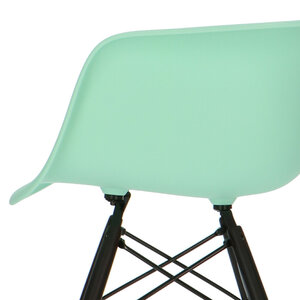 Chaise POP DAW Base Sombre Vert Menthe POPfurniture Chaise POP DAW Base Sombre Vert Menthe