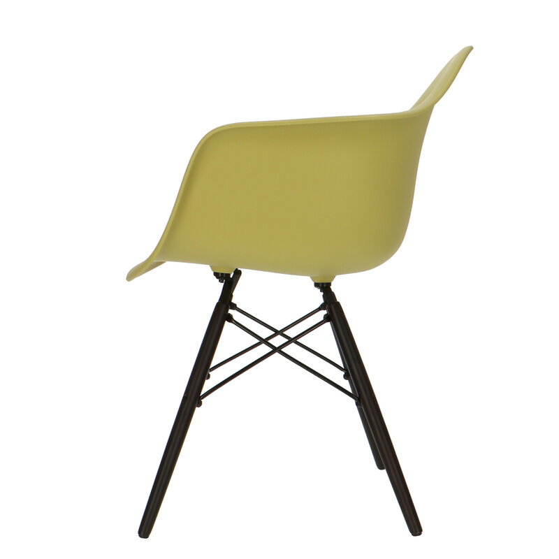 POPfurniture POP Chair DAW Dark Base Olive Green