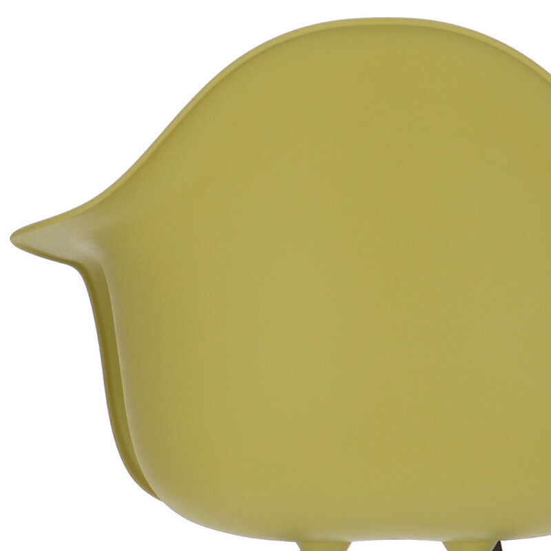 POPfurniture POP Chair DAW Dark Base Olive Green