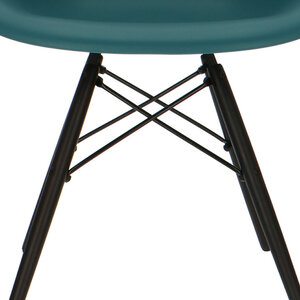 POPfurniture POP Stol DAW Mørkt Chassis Benzinblå