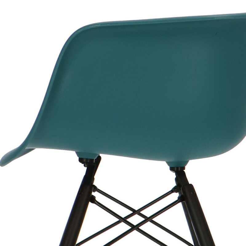 POPfurniture POP Stol DAW Mørkt Chassis Benzinblå