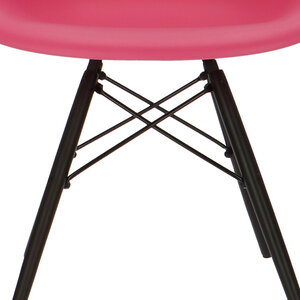 POPfurniture POP Chair DAW Dark Base Pink