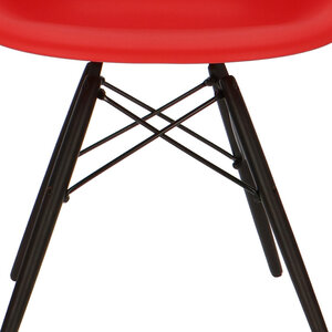 POP Stol DAW Mørkt Chassis Rød POPfurniture POP Stol DAW Mørkt Chassis Rød