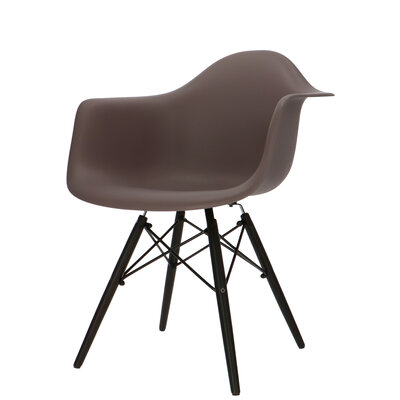 POPfurniture POP Stol DAW Mørkt Chassis Taupe POP Stol DAW Mørkt Chassis Taupe