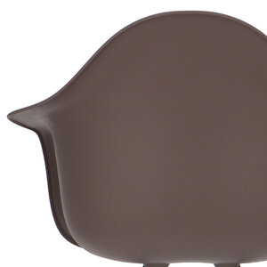 POPfurniture POP Stol DAW Mørkt Chassis Taupe