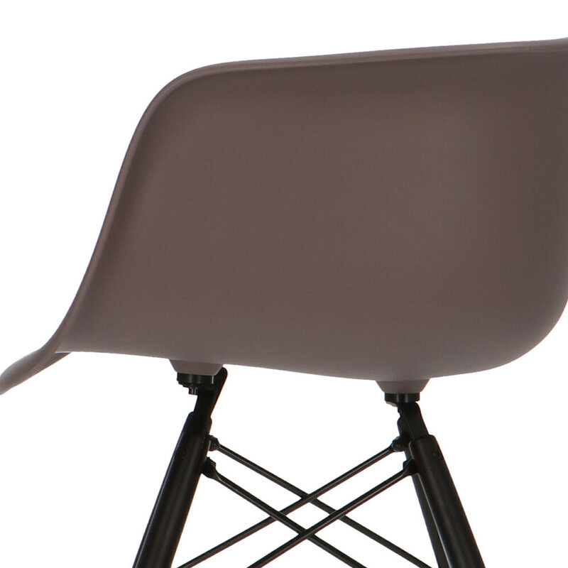 POPfurniture POP Stol DAW Mörk Bas Taupe