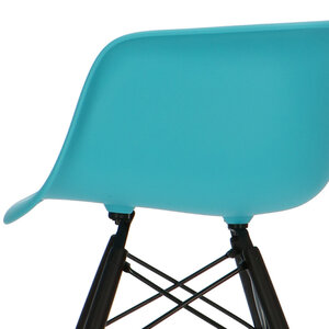 POPfurniture POP Stol DAW Mörk Bas Turkos