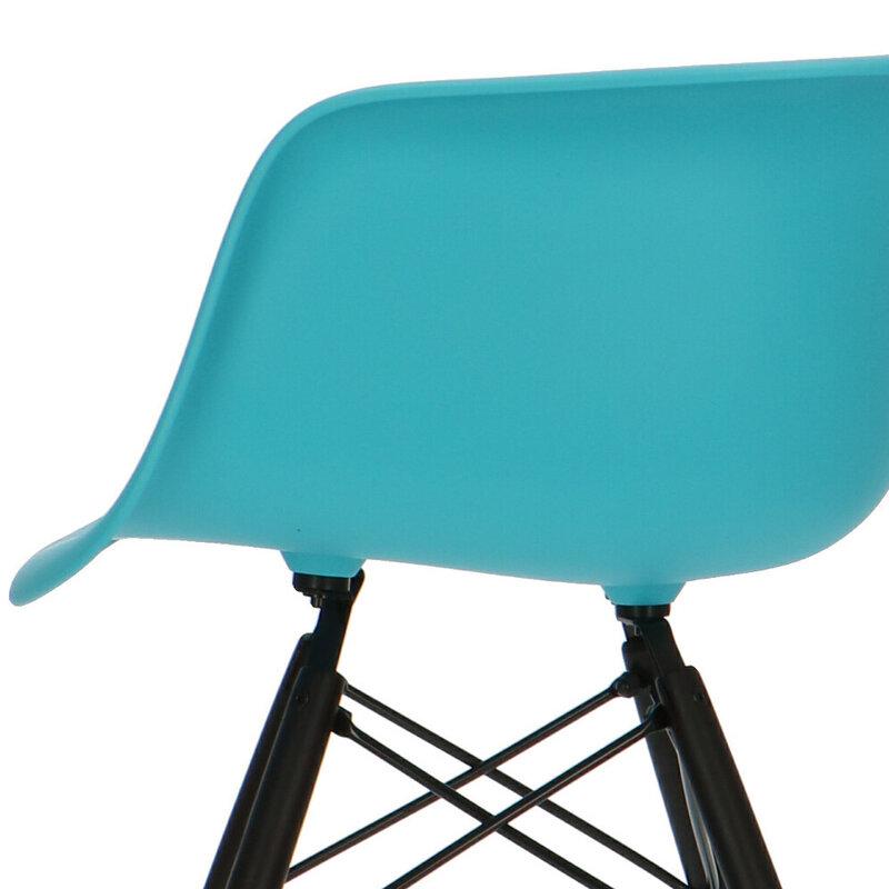 POPfurniture POP Stol DAW Mörk Bas Turkos