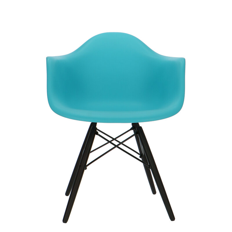 POPfurniture POP Chair DAW Dark Base Turquoise