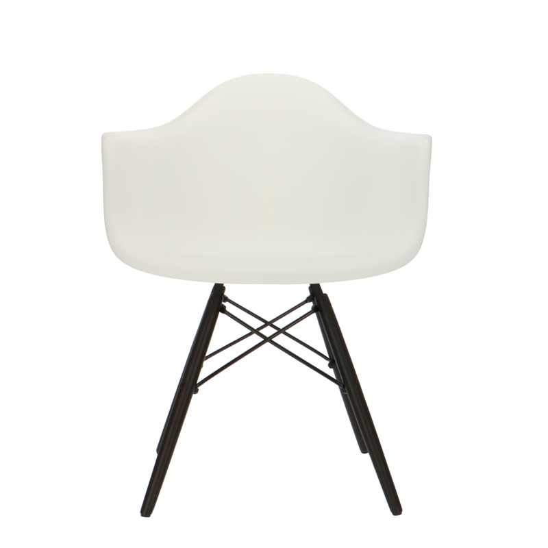 POP Stol DAW Mørkt Chassis Hvid POPfurniture POP Stol DAW Mørkt Chassis Hvid