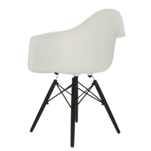 POPfurniture POP Chair DAW Dark Base White