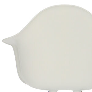 Chaise POP DAW Base Sombre Blanc POPfurniture Chaise POP DAW Base Sombre Blanc