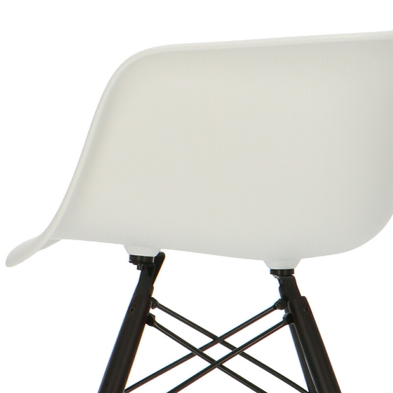 POPfurniture POP Chair DAW Dark Base White