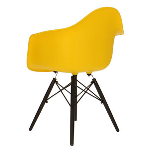POPfurniture POP Stol DAW Mørkt Chassis Gul