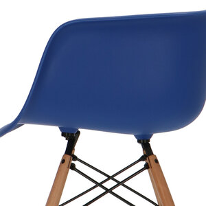 POPfurniture Chaise POP DAW Bleu Foncé