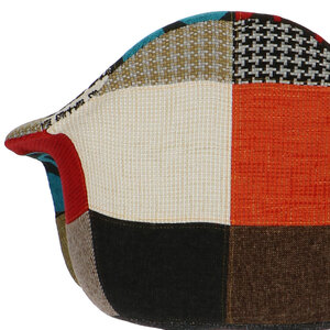 POP Stuhl DAW Graues Untergestell Patchwork POPfurniture POP Stuhl DAW Graues Untergestell Patchwork