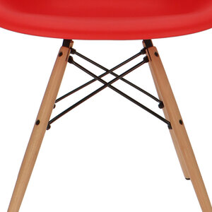 POPfurniture Chaise POP DAW Rouge