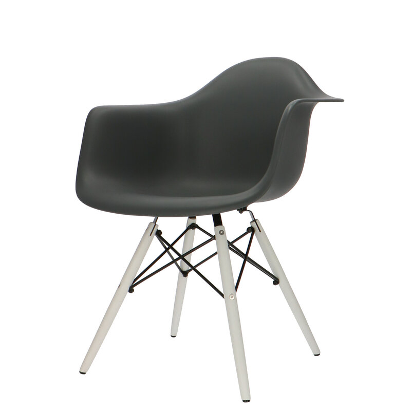POP Chair DAW White Base Anthracite POPfurniture POP Chair DAW White Base Anthracite