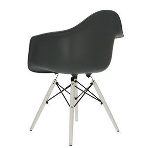 POP Stol DAW Hvid Chassis Anthracite POPfurniture POP Stol DAW Hvid Chassis Anthracite