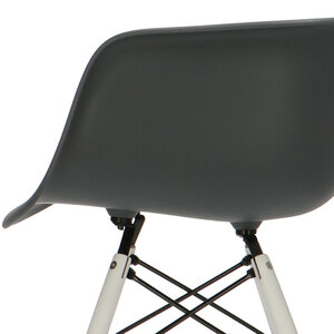 POP Stol DAW Hvid Chassis Anthracite POPfurniture POP Stol DAW Hvid Chassis Anthracite