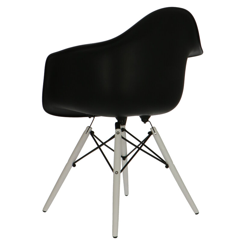 POP Chair DAW White Base Black POPfurniture POP Chair DAW White Base Black
