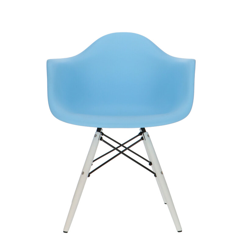 POP Stol DAW Vit Bas Baby Blå POPfurniture POP Stol DAW Vit Bas Baby Blå