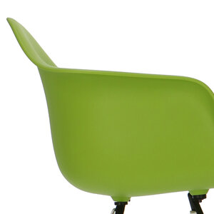 POP Stol DAW Vit Bas Grön POPfurniture POP Stol DAW Vit Bas Grön