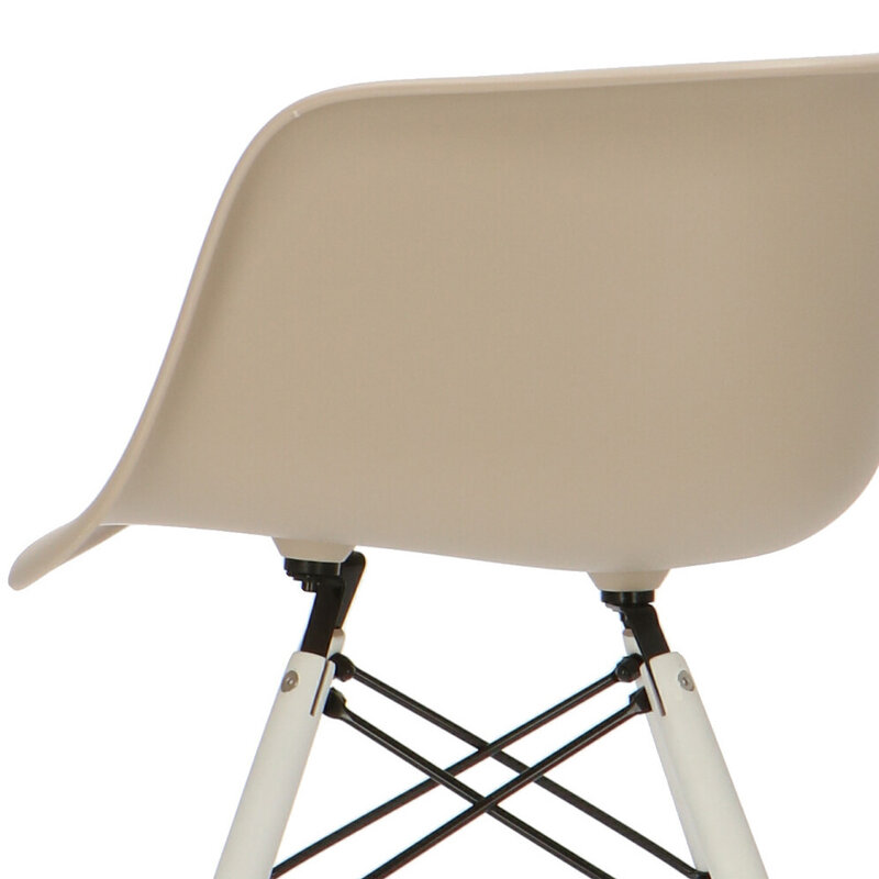 POPfurniture POP Stol DAW Vit Bas Greige